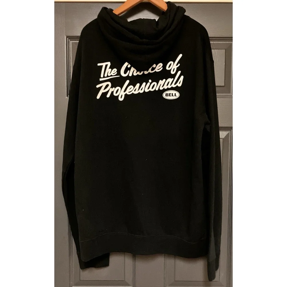 Bell Hoodie Choice Of Professionals Mens‎ Moto Hoodie Black 2X New with Tag